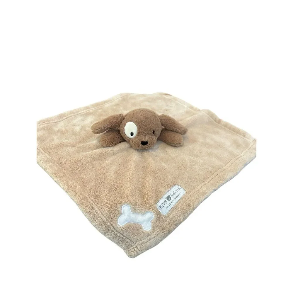 Lot of Lovey Security Blankets Soft Baby Dog Cow‎ Monkey Owl Plush Animals Clean